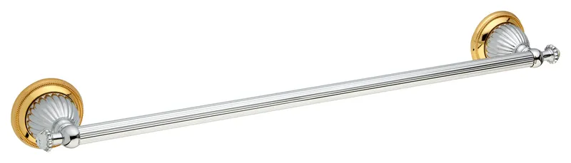 Artica Swarovski large towel bar.. Luxury towel bar. Towel racks and holders, Chrome-Gold