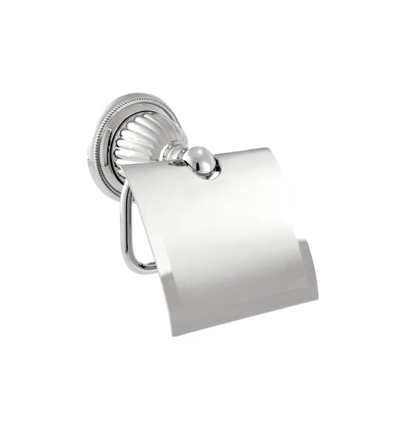 Artica  toilet roll holder. Bath tissue holder. Luxury bath fixtures, Polished Chrome