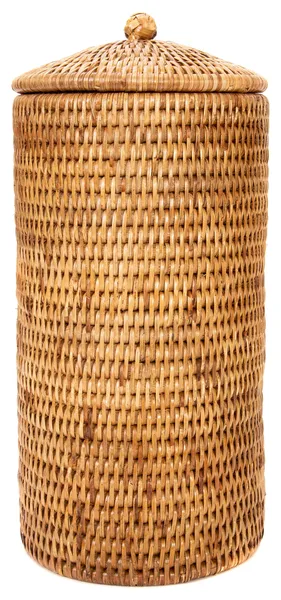 Artifacts Rattan™ Double Toilet Roll Holder, Honey Brown