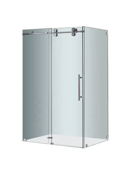 Aston Moselle 44-48"x33 7/16"x75" Completely Frameless Sliding Shower Enclosure
