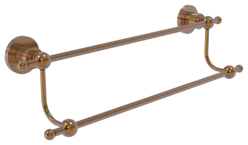 Astor Place 30" Double Towel Bar, Brushed Bronze