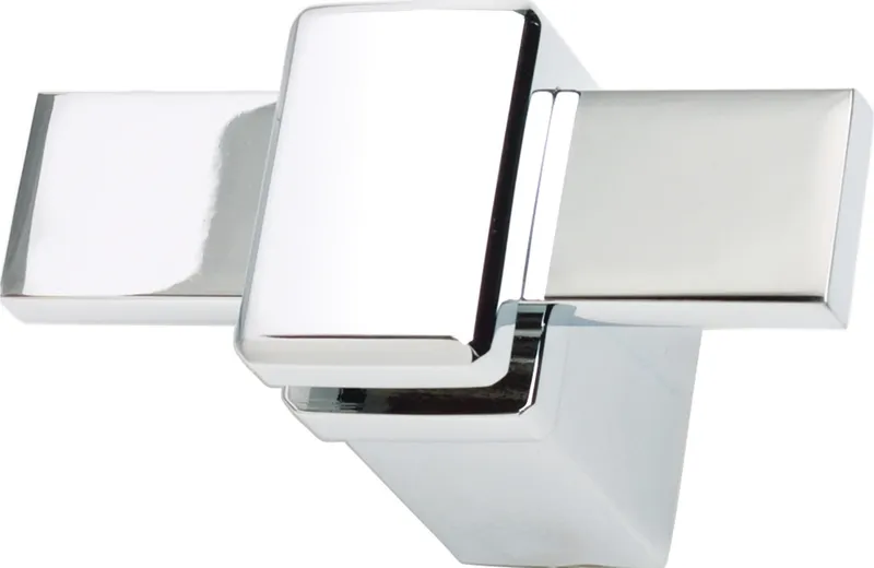 Atlas Homewares BUTH Buckle Up Double Robe Hook - Polished Chrome
