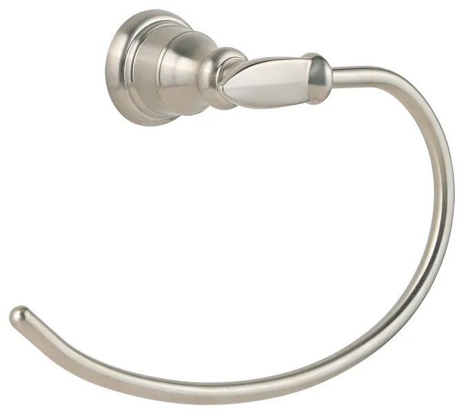 Avalon Towel Ring, Brushed Nickel