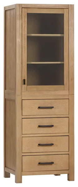 Avanity Modero 24" Linen Tower, Brushed Oak