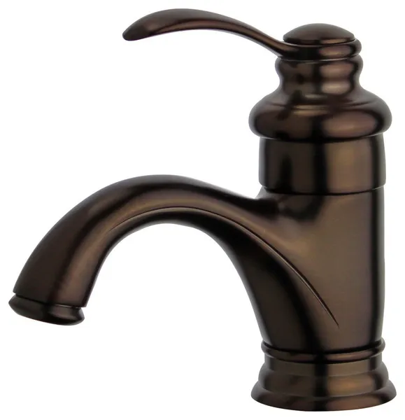 Barcelona Single Handle Bathroom Vanity Faucet, Oil Rubbed Bronze, Oil Rubbed Bronze