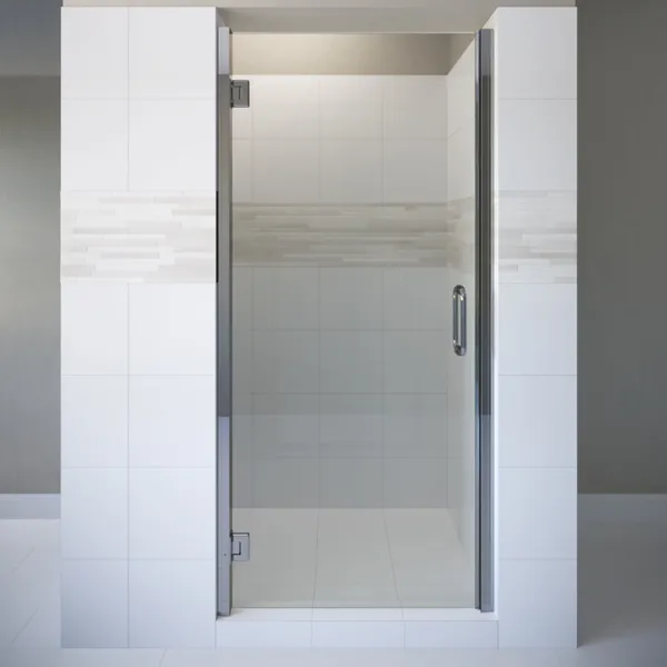 Basco COPA00A2476CL Coppia 76"H x 24-9/16"W Hinged Frameless - Chrome