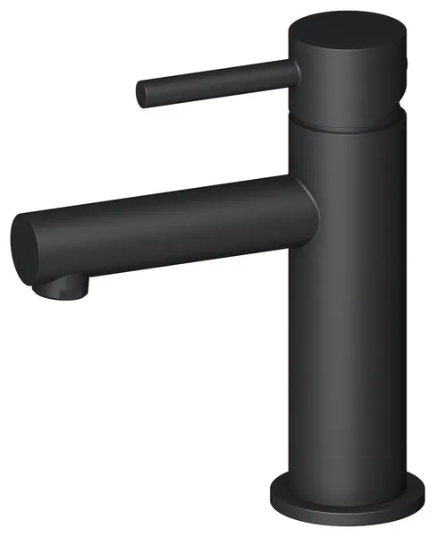 Bath Faucet Single Handle Lavatory Faucet Matte Black