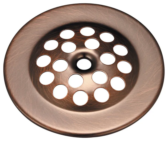 Bath Waste and Overflow-Grid Strainer, Oil Rubbed Bronze