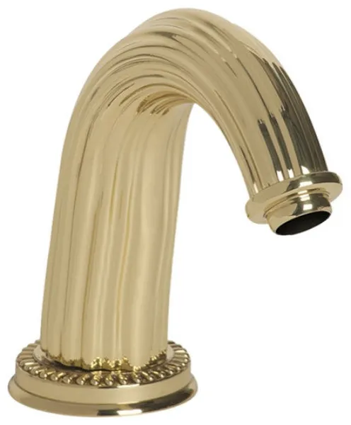 BathSelect Brushed Gold Commercial Automatic Hands Free Sensor Faucet