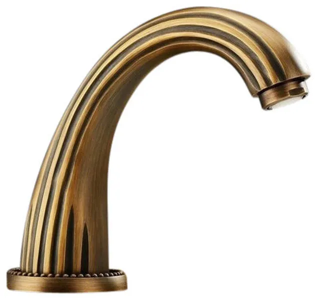 Bathselect Venice Commercial Touchless Sensor Faucet Antique Gold Finish, Cold Water