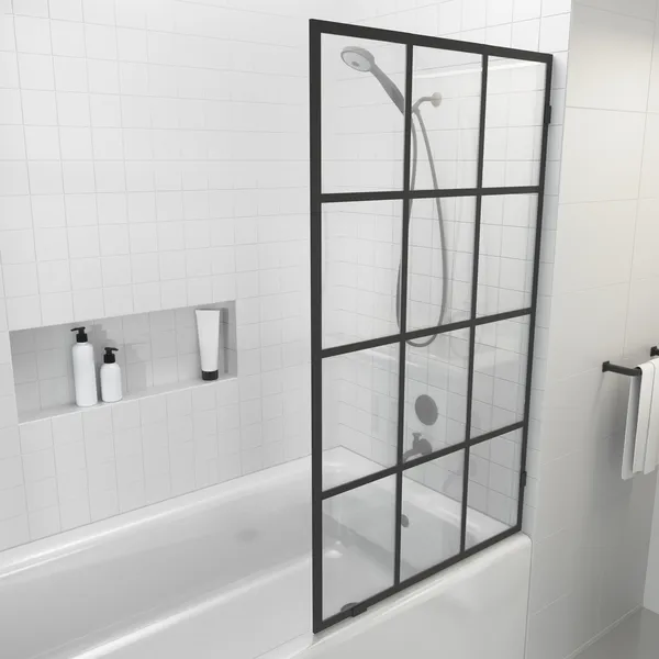 Bathtub Single Fixed Panels, 34"