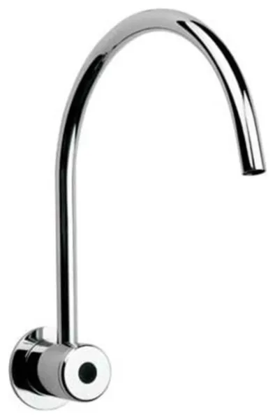 Battery Powered Single Hole Touchless Bathroom Faucet in Polished Chrome
