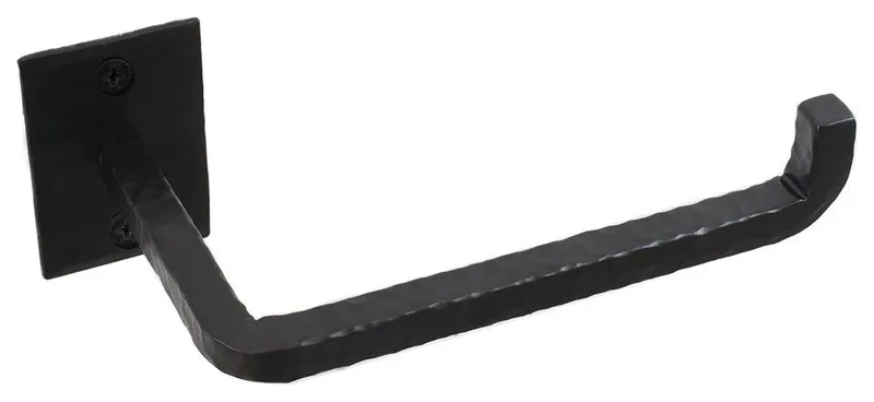 Blacksmith Handmade Wall Mounted Iron Toilet Paper Holder