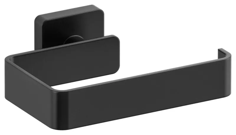 Blaze Bathroom Toilet Paper Holder, Matte Black