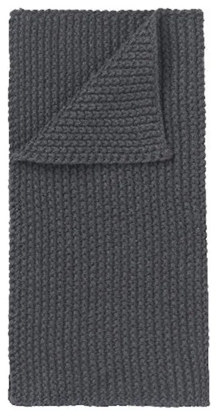 Blomus Wipe Perla Knitted Towel, Cotton, Magnet, Charcoal