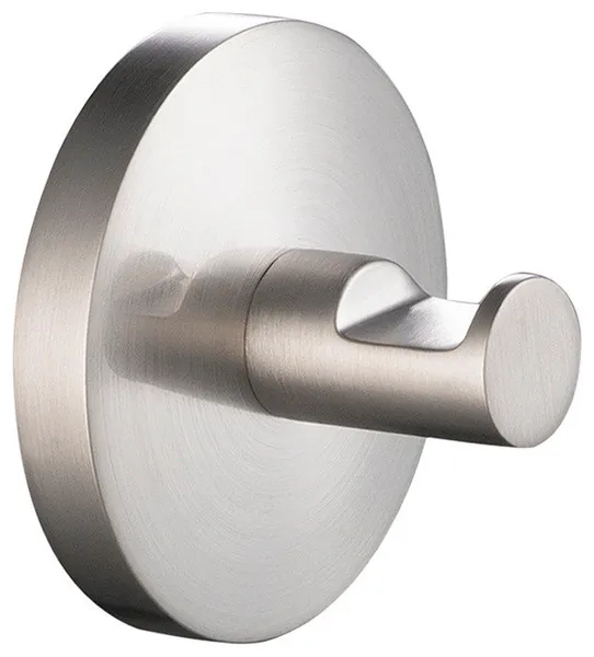 Blossom Robe Hook, Brushed Nickel