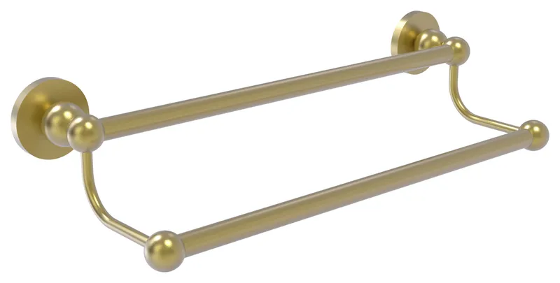 Bolero 36" Double Towel Bar, Satin Brass