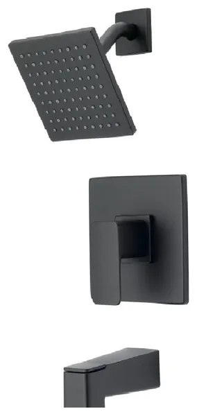 Boston Harbor F12A0006BL Faucet Tub-Shower, Matte Black