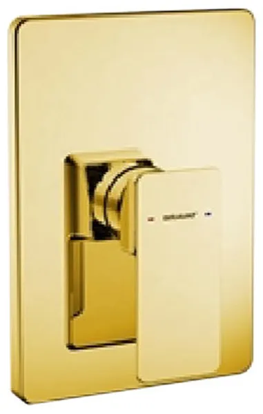 Bravat Gold Wall Mounted Shower Valve Mixer
