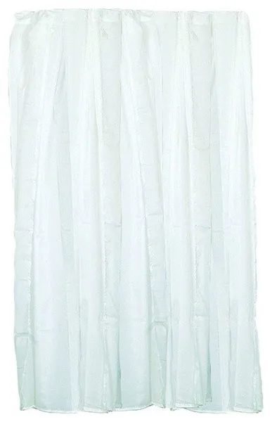 Breathable Shower Curtain 70-3/4-in x 78-3/4-in, White