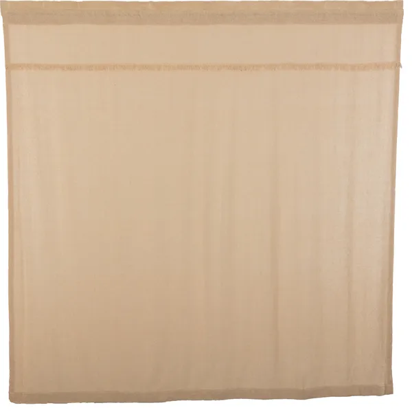 Burlap Vintage Shower Curtain