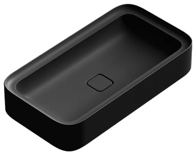 Cameo 75.40 Vessel Bathroom Sink in Matte Black