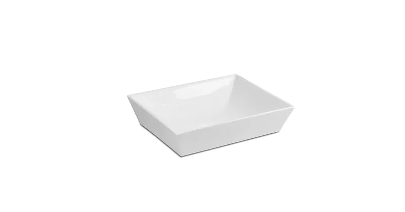 Canto Vessel Lavatory, White, White