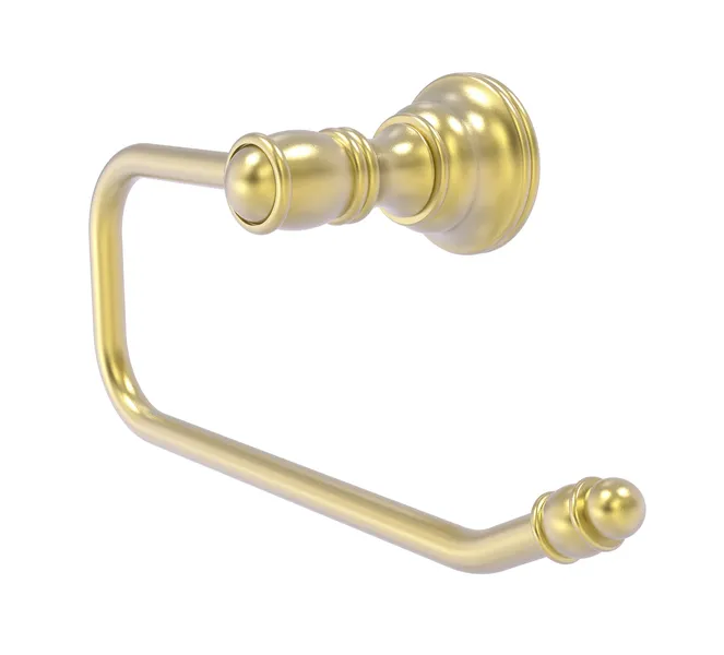 Carolina Euro Style Toilet Tissue Holder, Satin Brass