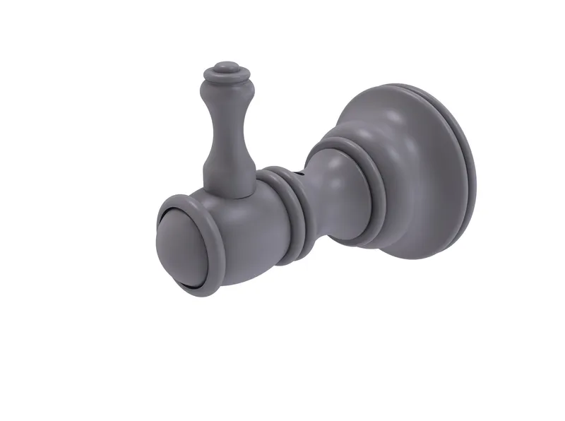 Carolina Robe Hook, Matte Gray