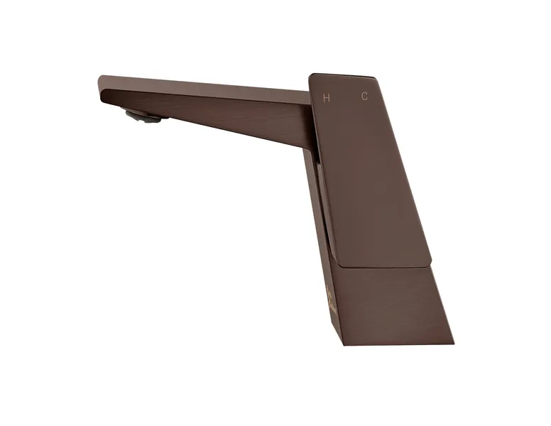Carre Single Hole, Single-Handle, Bathroom Faucet in Oil Rubbed Bronze