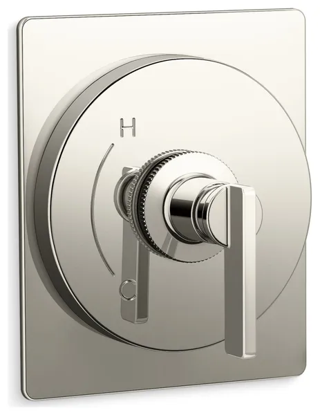 Castia by Studio McGee Pressure Balanced Valve Trim Only, Vibrant Polished Nickel