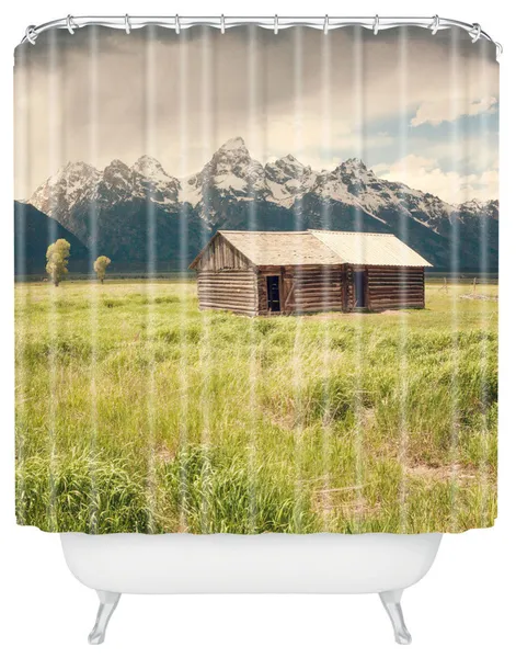 Catherine McDonald Summer In The Tetons Shower Curtain
