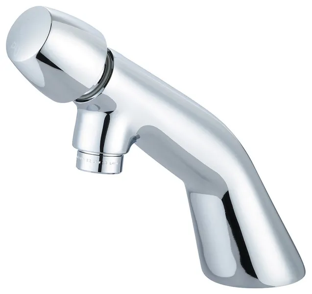Central Brass Deluxe Slow-Close Single Handle Basin Faucet