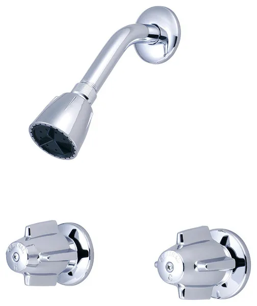 Central Brass Two Handle Shower Set