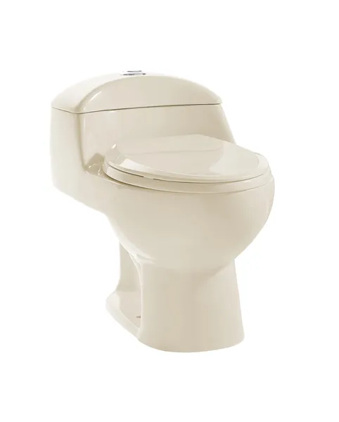 Chateau One-Piece Elongated Dual-Flush Toilet, Bisque 1.1/1.6 gpf