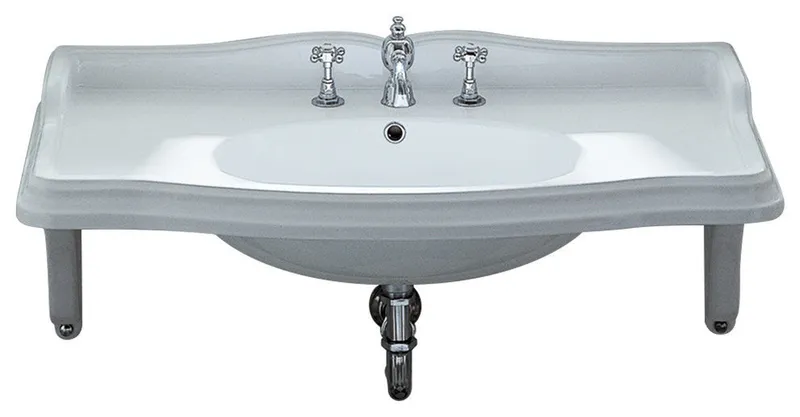 China Series Large Rectangular Wall Mount Basin