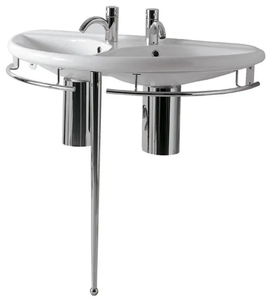 China Series Semi-Circular Double Basin