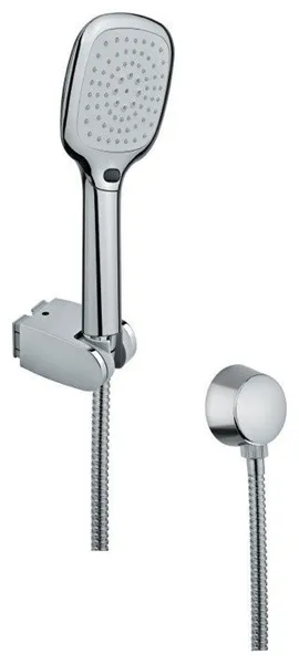 Chrome Hand Shower With Hose and Water Connection