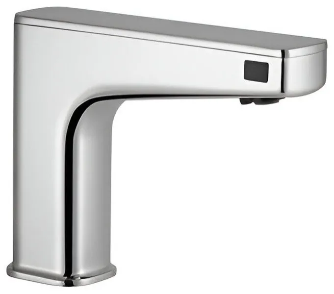 Chrome Touchless Faucetand Soap Dispenser With Temperature Control