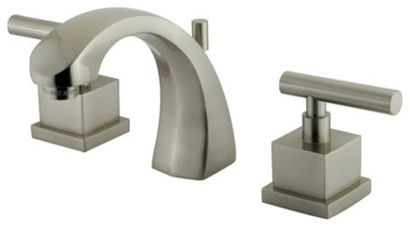 Claremont Two Handle 8" to 16" Widespread Lavatory Faucet With Brass Pop-up