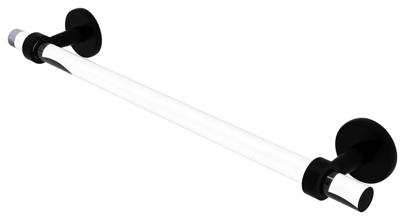Clearview 36" Towel Bar, Matte Black