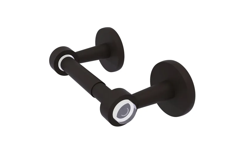 Clearview Two Post Toilet Tissue Holder, Oil Rubbed Bronze