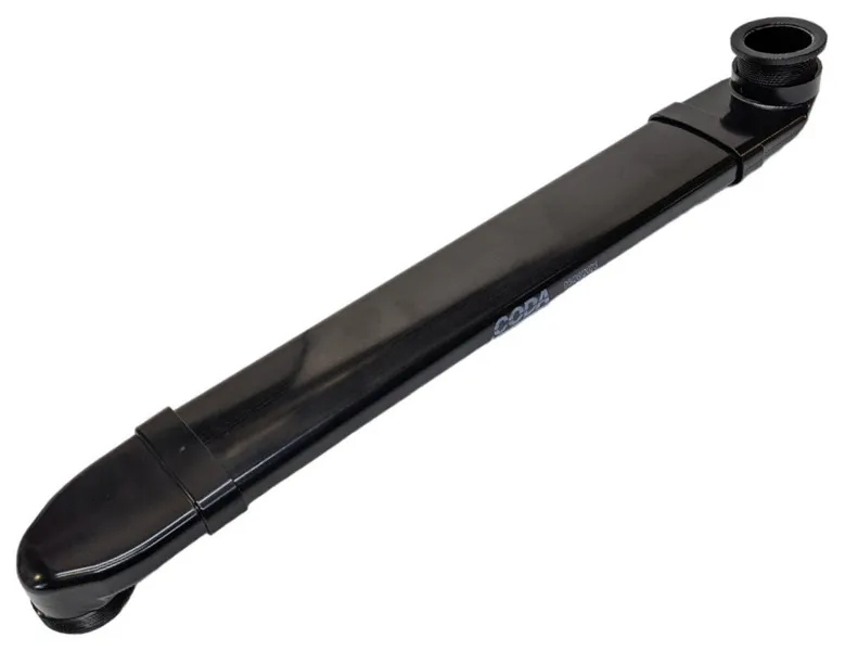 CODA the Shower Drain Relocator with SereneDrains Broken Lane Square drain, Without Drain