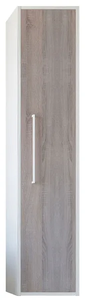Column Cabinet, Chelsea, Weathered Oak Wood