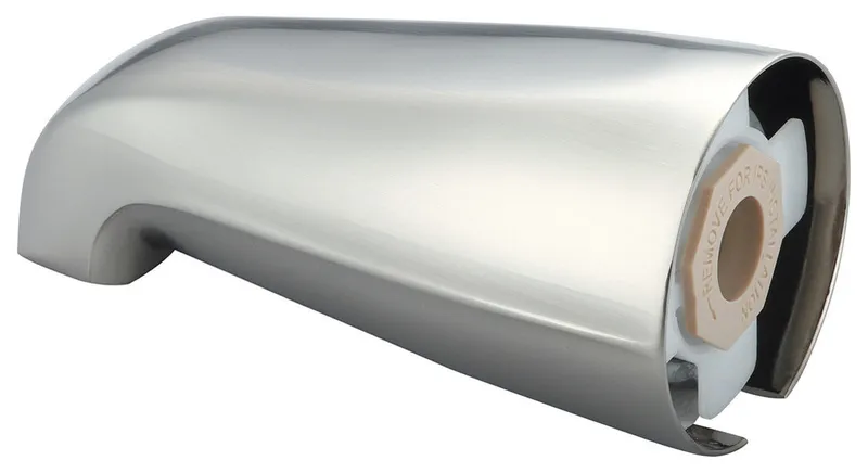 Combo Tub Spout, PVD Brushed Nickel