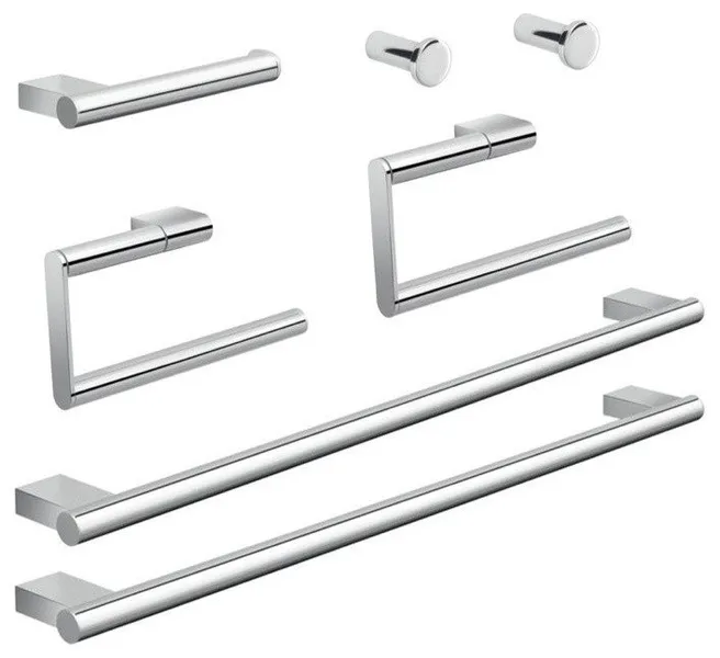Complete His and Her Bathroom Accessory Set