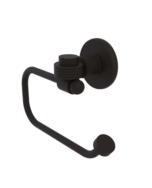Continental Euro Toilet Tissue Holder With Groovy Accents, Oil Rubbed Bronze
