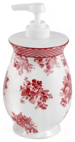 Country Roses Shabby Chic Bathroom Accessory 2 Piece Set