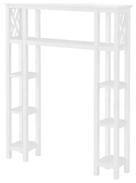 Coventry 39"W x 48"H Bathroom Over Toilet Open Shelving Unit