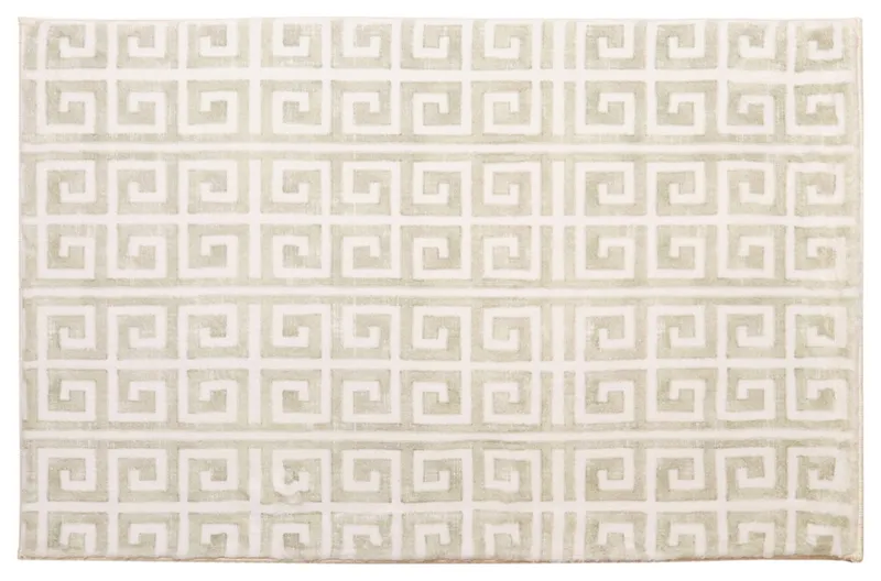 Cozy Living Greek Key Accent and Bath Mat, 21"x33"